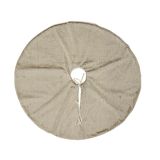 KOŠARA ALI PODLAGA DECORIS PODLOGA FI 100 CM BELE BARVE