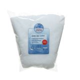 KOŠARA ALI PODLAGA DECORIS SNEŽNA Z BLEŠČICAMI FI 100 CM