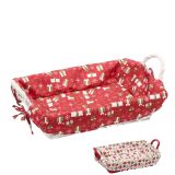 KOŠARA ZA KRUH STAR Z NOTRANJOSTJO IZ BLAGA, RAZLIČNI MOTIVI