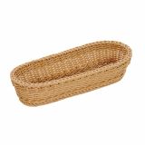 KOŠARA ZA KRUH KESPER 41X16X7 CM VEČNAMENSKA PLETENA PRALNA