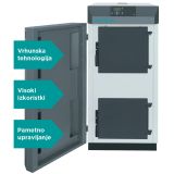 KOTEL NA TRDA GORIVA SELTRON UKP 20, 10-20KW + LAMBDA SONDA, UPLINJEVALNI