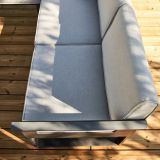 KOVINSKA VRTNA GARNITURA NATERIAL KOTNA ODYSSEA 2 TABUREJA,1MIZA, ALU