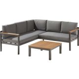 KOTNA GARNITURA ORIS II 5P ALU/EUC+KAVNA MIZICA D.GR/D.GR BLAZINA