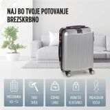 KOVČEK SCANDINAVIA CARBON SERIES 60L SIV
