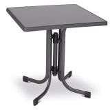 KOVINSKA MIZA DAJAR SEVELIT 70X70, ANTRACIT