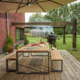 KOVINSKA MIZA NATERIAL SIROKOS FIKSNA 210X100.5 ALU FSC RECIKLIRAN TIK