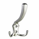 KOVINSKI OBEŠALNIK 2 KLJUKI HETTICH DIY, 125X77X75 MM, PONIKLJAN