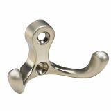 KOVINSKI OBEŠALNIK 2 KLJUKI HETTICH DIY, 58X32X30 MM, PONIKLJAN