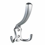 KOVINSKI OBEŠALNIK 2 KLJUKI HETTICH DIY, 125X77X75 MM, IZGLED ALUMINIJ