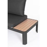 KOVINSKA VRTNA GARNITURA BIZZOTTO NARELLE CHAR YK13 KOTNA SOFA SET3 W-CU