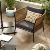 KOVINSKA VRTNA GARNITURA FUJI JEKLO TEMNO SIVA