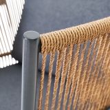 KOVINSKA VRTNA GARNITURA FUJI JEKLO TEMNO SIVA