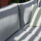 KOVINSKA VRTNA GARNITURA NATERIAL PERSEA 5P KOTNA ALU TIKOVINA, TEMNO SIVA