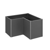 KOVINSKA VRTNA GREDA BIOHORT 102X102X61 CM BELVEDERE MIIDI L100