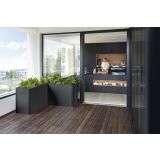 KOVINSKA VRTNA GREDA BIOHORT 152X152X77 CM BELVEDERE MAXI L150