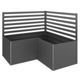 KOVINSKA VRTNA GREDA BIOHORT 152X152X91 CM REŠETKE (2 KOS.) L150