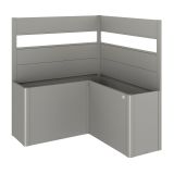 KOVINSKA VRTNA GREDA BIOHORT 152X152X91 CM ZASTIRNI PANO ZA L