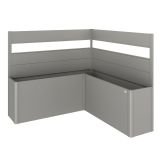 KOVINSKA VRTNA GREDA BIOHORT 201X201X91 CM ZASTIRNI PANO ZA L