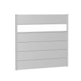 KOVINSKA VRTNA GREDA BIOHORT 4.4X145X137 CM PANELI Z AKRILNIM STEKLOM