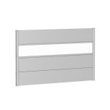 KOVINSKA VRTNA GREDA BIOHORT 4.4X145X91 CM PANELI Z AKRILNIM STEKLOM