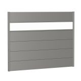 KOVINSKA VRTNA GREDA BIOHORT 4.4X180X137 CM PANELI Z AKRILNIM STEKLOM