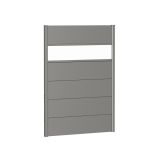 KOVINSKA VRTNA GREDA BIOHORT 4.4X96X137 CM PANELI Z AKRILNIM STEKLOM