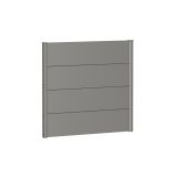 KOVINSKA VRTNA GREDA BIOHORT 4.4X96X91 CM PANELI BREZ AKRILNEGA STEKLA