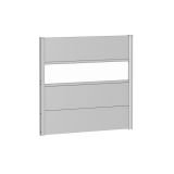 KOVINSKA VRTNA GREDA BIOHORT 4.4X96X91 CM PANELI Z AKRILNIM STEKLOM