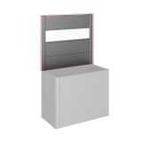 KOVINSKA VRTNA GREDA BIOHORT 4X102X91 CM PANELI Z AKRILNIM STEKLOM 1M