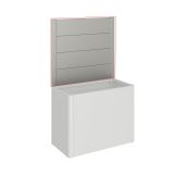 KOVINSKA VRTNA GREDA BIOHORT 4X102X91 CM ZASTIRNI PANO 1M