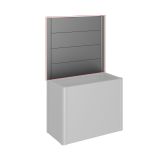 KOVINSKA VRTNA GREDA BIOHORT 4X102X91 CM ZASTIRNI PANO 1M