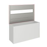 KOVINSKA VRTNA GREDA BIOHORT 4X152X91 CM PANELI Z AKRILNIM STEKLOM 1.5M