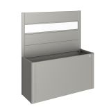 KOVINSKA VRTNA GREDA BIOHORT 4X152X91 CM PANELI Z AKRILNIM STEKLOM 1.5M