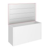 KOVINSKA VRTNA GREDA BIOHORT 4X152X91 CM ZASTIRNI PANO 1.5M