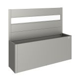 KOVINSKA VRTNA GREDA BIOHORT 4X201X91 CM PANELI Z AKRILNIM STEKLOM 2M