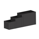 KOVINSKA VRTNA GREDA BIOHORT 59X250X77 CM DAVINCI RAZLIČICA 3