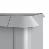 KOVINSKA VRTNA GREDA BIOHORT 61X110X4.2 CM ZAŠČITA PRED POLŽI 1X0.5