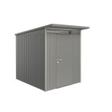 KOVINSKA VRTNA HIŠKA BIOHORT 180X260X218 CM AVANTGARDE STANDARD VRATA METALIK SIVA