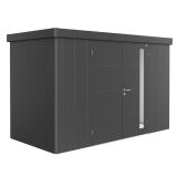 KOVINSKA VRTNA HIŠKA BIOHORT 180X348X222 CM NEO 1D DVOJNA VRATA