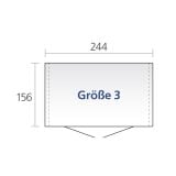 KOVINSKA VRTNA HIŠKA BIOHORT 244X156 CM EVROPA 3