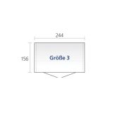 KOVINSKA VRTNA HIŠKA BIOHORT 244X156 CM EVROPA 3