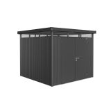 KOVINSKA VRTNA HIŠKA BIOHORT 275X275 CM HIGHLINE H4 DVOJNA VRATA