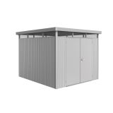 KOVINSKA VRTNA HIŠKA BIOHORT 275X315 CM HIGHLINE H5 DVOJNA VRATA