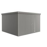 KOVINSKA VRTNA HIŠKA BIOHORT 348X348X222 CM NEO 4D DVOJNA VRATA