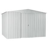 KOVINSKA VRTNA HIŠKA GLOBEL DREAM 1010 SREBRNA Š296 X G300 X V203 CM