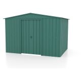 KOVINSKA VRTNA HIŠKA GLOBEL DREAM 108 ZELENA Š296 X G238 X V203 CM