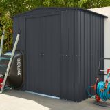 KOVINSKA VRTNA HIŠKA GLOBEL DREAM 65 ANTRACIT Š172 X G144 X V193.5 CM