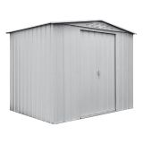 KOVINSKA VRTNA HIŠKA GLOBEL DREAM 86 SREBRNA Š234 X G175 X V198 CM