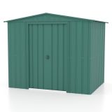 KOVINSKA VRTNA HIŠKA GLOBEL DREAM 86 ZELENA Š234 X G175 X V198 CM