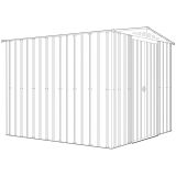 KOVINSKA VRTNA HIŠKA GLOBEL DREAM 88 SREBRNA Š234 X G238 X V198 CM